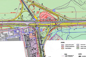 Схема планируемой развязки на 41-км Ленинградского шоссе.