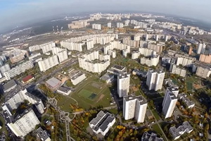 «Новый» Зеленоград. Кадр из видео с квадрокоптера