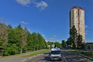 Вид на корпус 320. Фрагмент панорамы с сервиса Яндекс.Карты