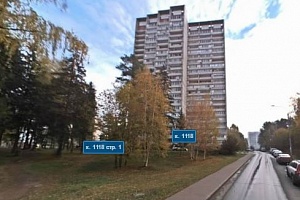 Вид на корпус 1118. Фрагмент панорамы с сервиса Атлас Москвы