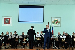 Праздничный концерт в УВД Зеленограда. Фото: УВД зеленограда