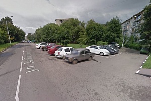Улица 2-ая Пятилетка в районе места ДТП. Фрагмент панорамы с сервиса Google Maps