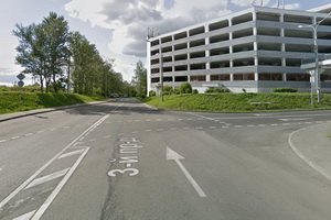 Железнодорожная улица в районе места ДТП. Фрагмент панорамы с сервиса Google Maps