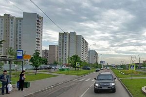Улица Андреевка в районе ДТП. Скриншот с сервиса maps.ya.ru