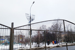 «Стрелка» на спуске с Крюковской эстакады в сторону «нового города». Фото, предоставленное К. Антоновичем.