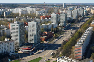 Жилые дома вдоль Центрального проспекта. Фото пользователя venya123 с сайта urban3p.ru