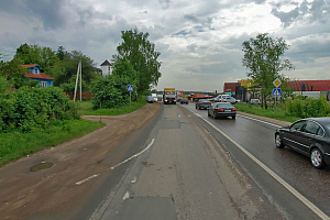 Пятницкое шоссе. Скриншот с сервиса maps.ya.ru